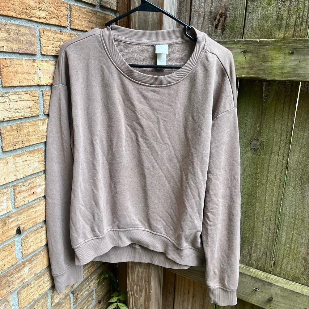 H&M Brown Sweatshirt